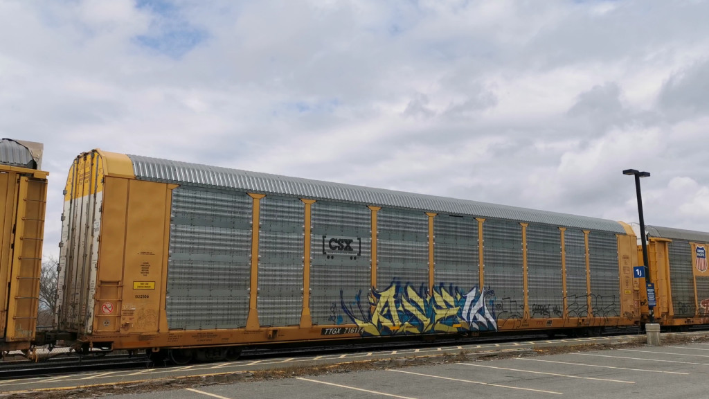 CSX B22106 (Body) TTGX 716174 (Flat)